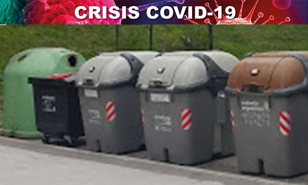 Los residuos deben depositarse bien cerrados en el contenedor gris