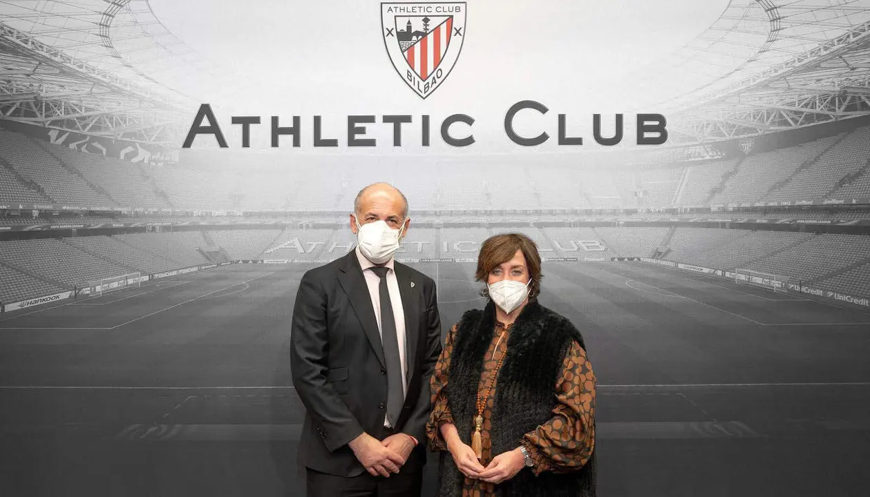 colaboración fundación athletic abanto