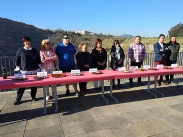 Presentación en la mina Concha II