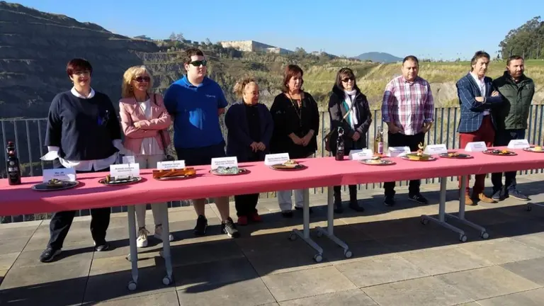 Presentación en la mina Concha II