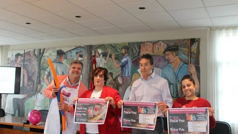 Se van a repartir 1000 globos entre los participantes