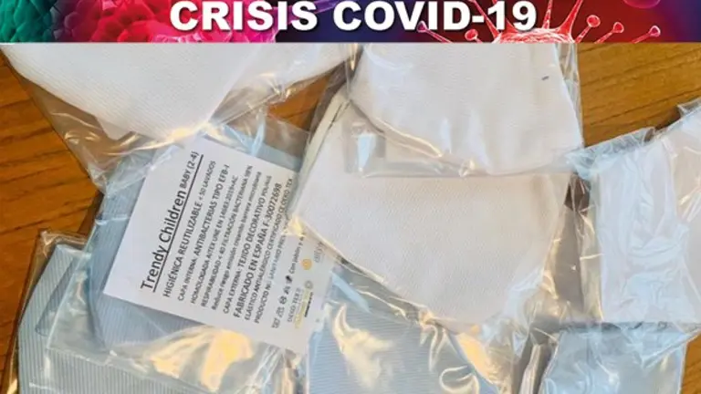 Algunas de las mascarillas son reutilizables