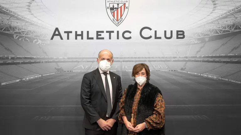 colaboración fundación athletic abanto