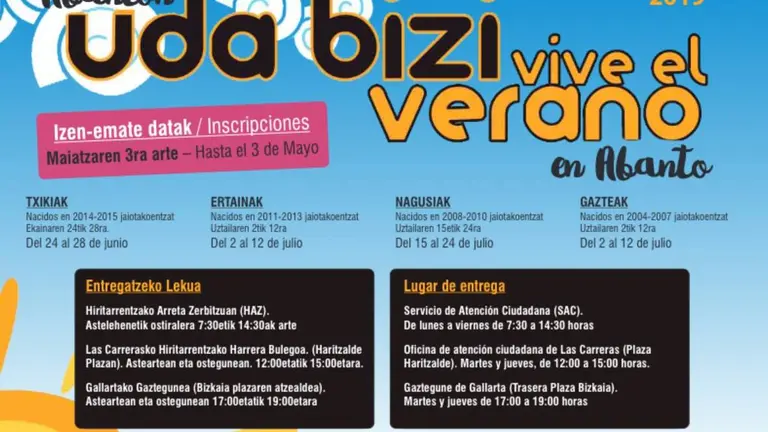 Las familias pueden inscribir a sus hijos hasta el 3 de mayo