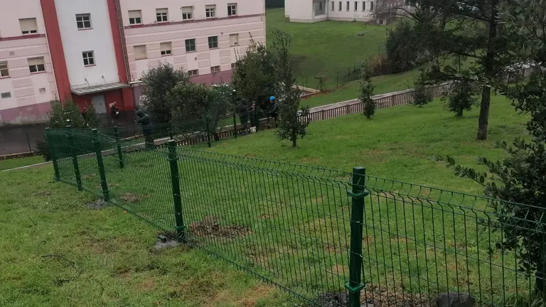 Txakurrentzako parkea.